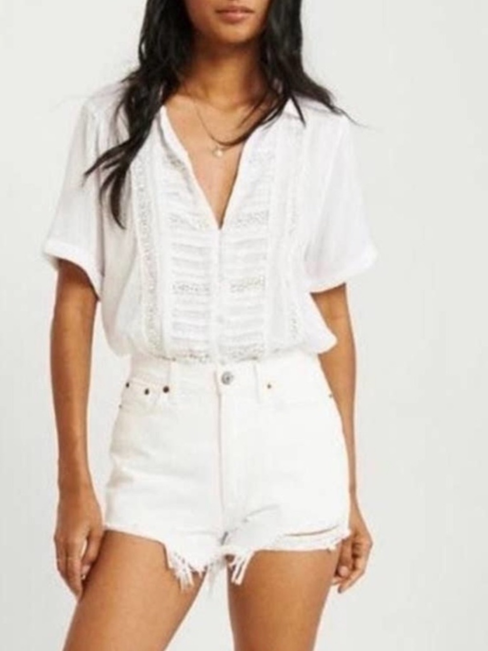 Abercrombie & Fitch The Cutoff Shorts High Rise - Picture 3 of 6